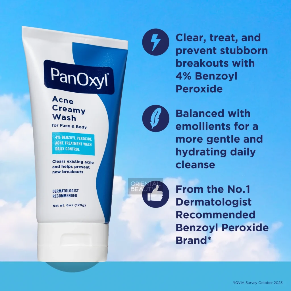 PanOxyl Acne Creamy Wash 170g