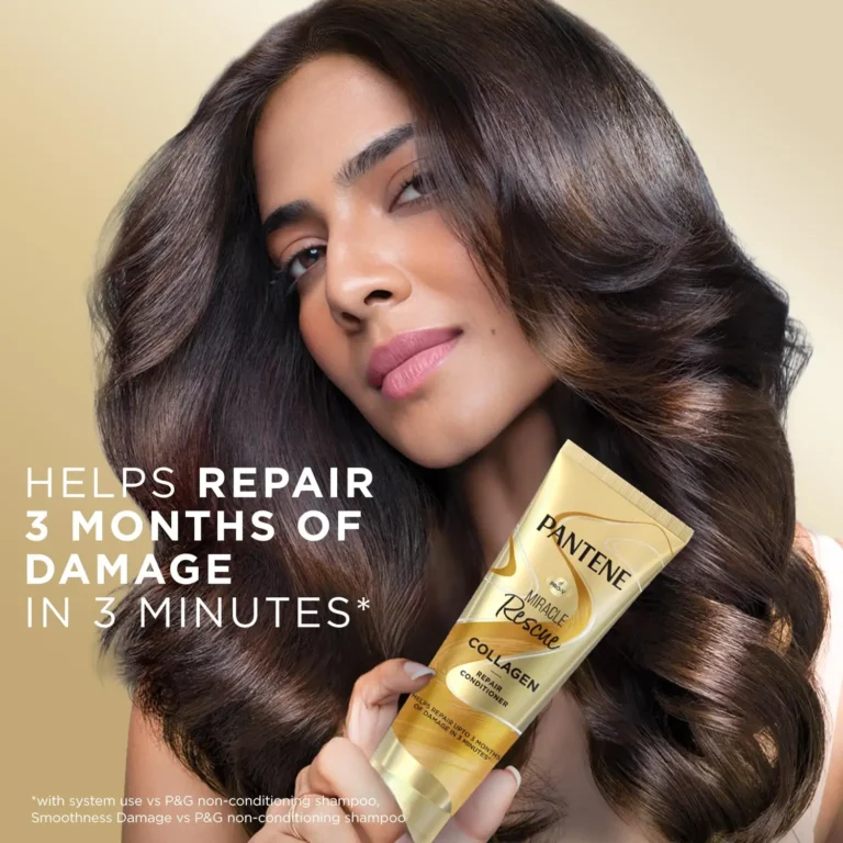 Pantene Miracle Rescue Collagen Repair Conditioner (200ml | India)
