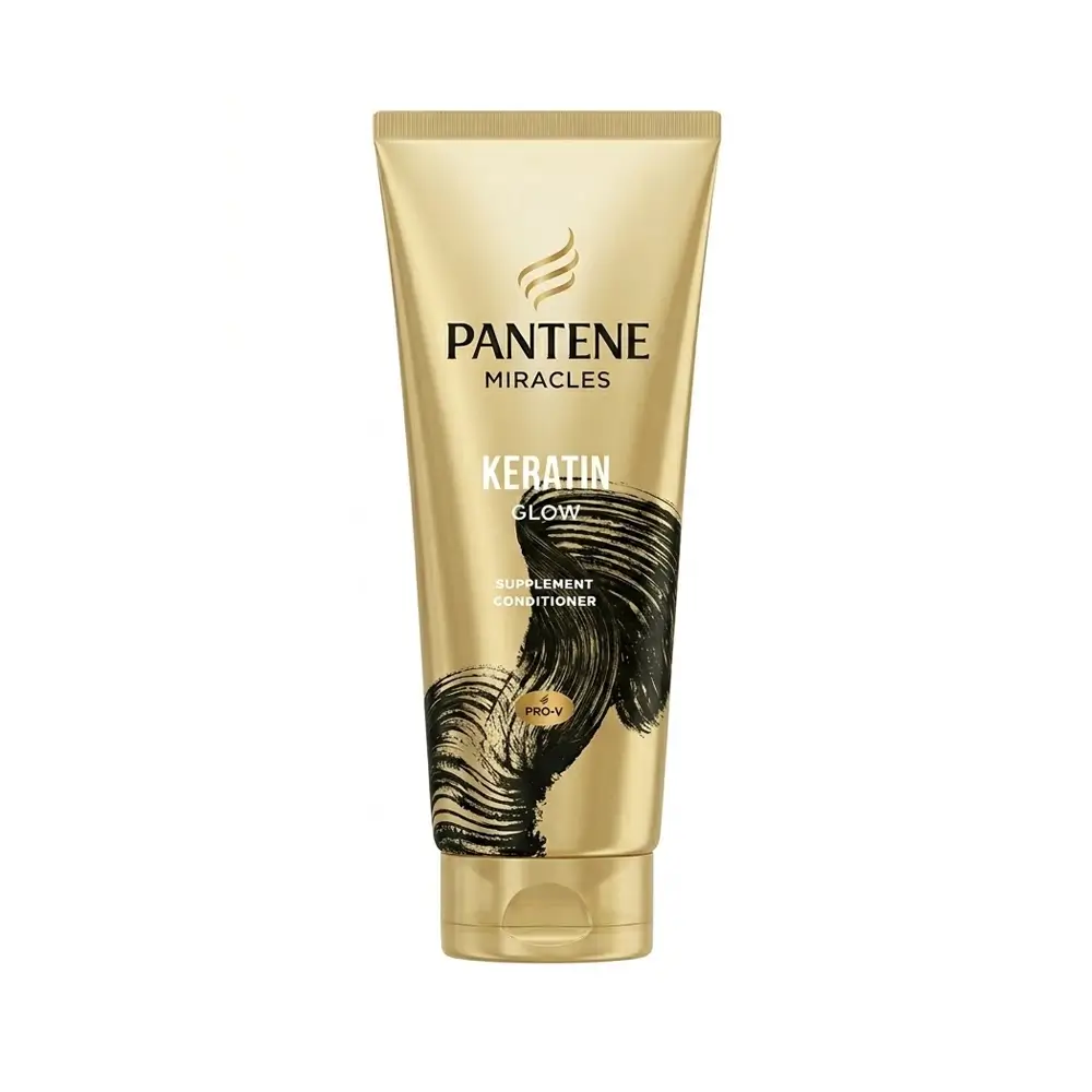 Pantene Miracles Keratin Glow Supplement Conditioner (300ml | Indonesia)