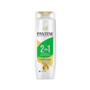 Pantene Silky Smooth 2-in-1 Shampoo + Conditioner (340ml | India)