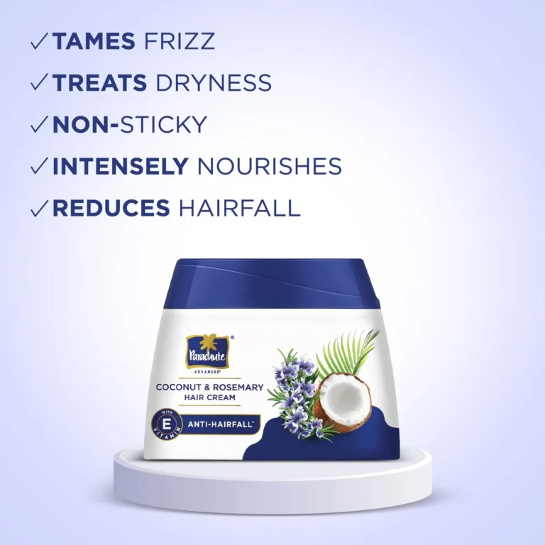 Parachute Advanced Coconut & Rosemary Hair Cream (210ml | India)