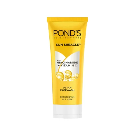 Pond’s Detan Facewash Sun Miracle (100g | India)