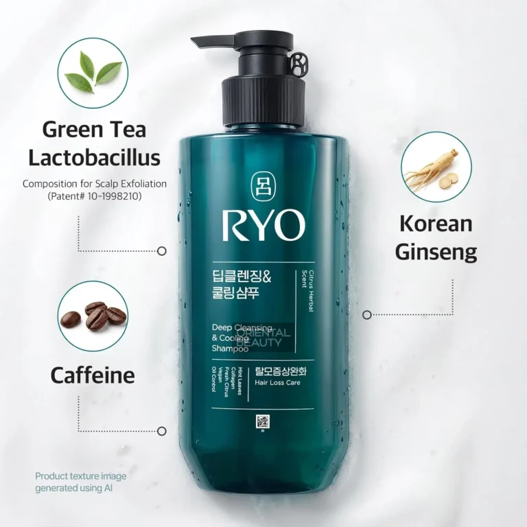 RYO Deep Cleansing & Cooling Shampoo 480ml