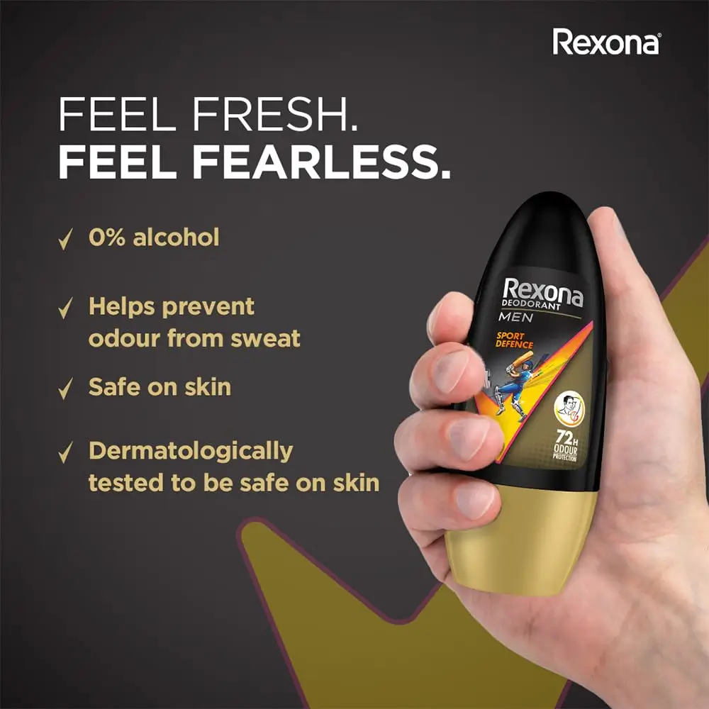 Rexona Men Sport Defence Underarm Roll-On Deodorant