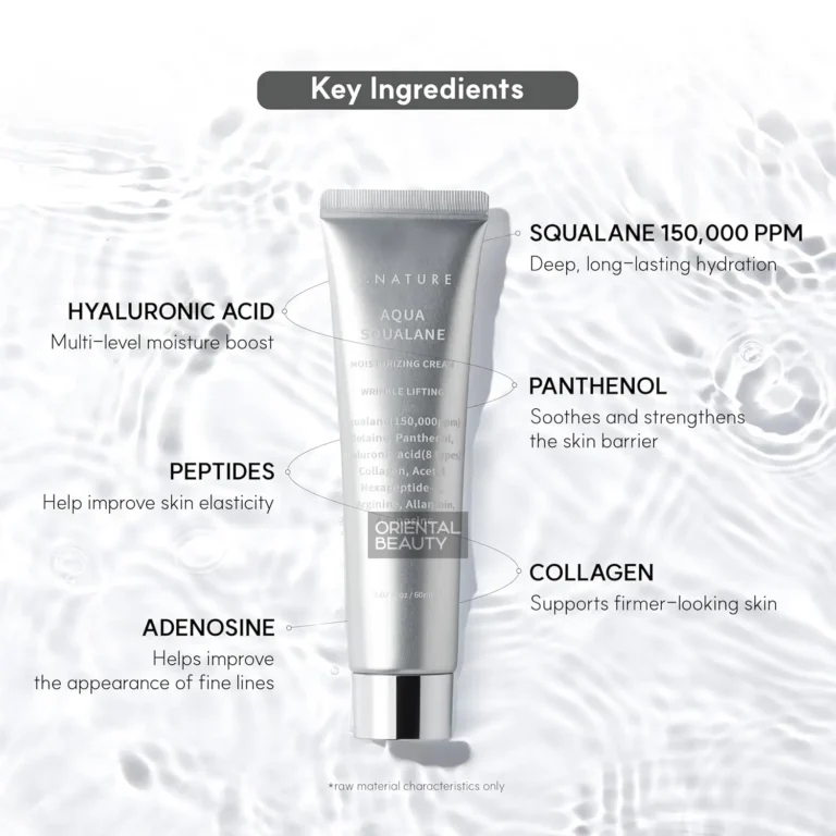 S.NATURE Aqua Squalane Moisturizing Cream 60ml