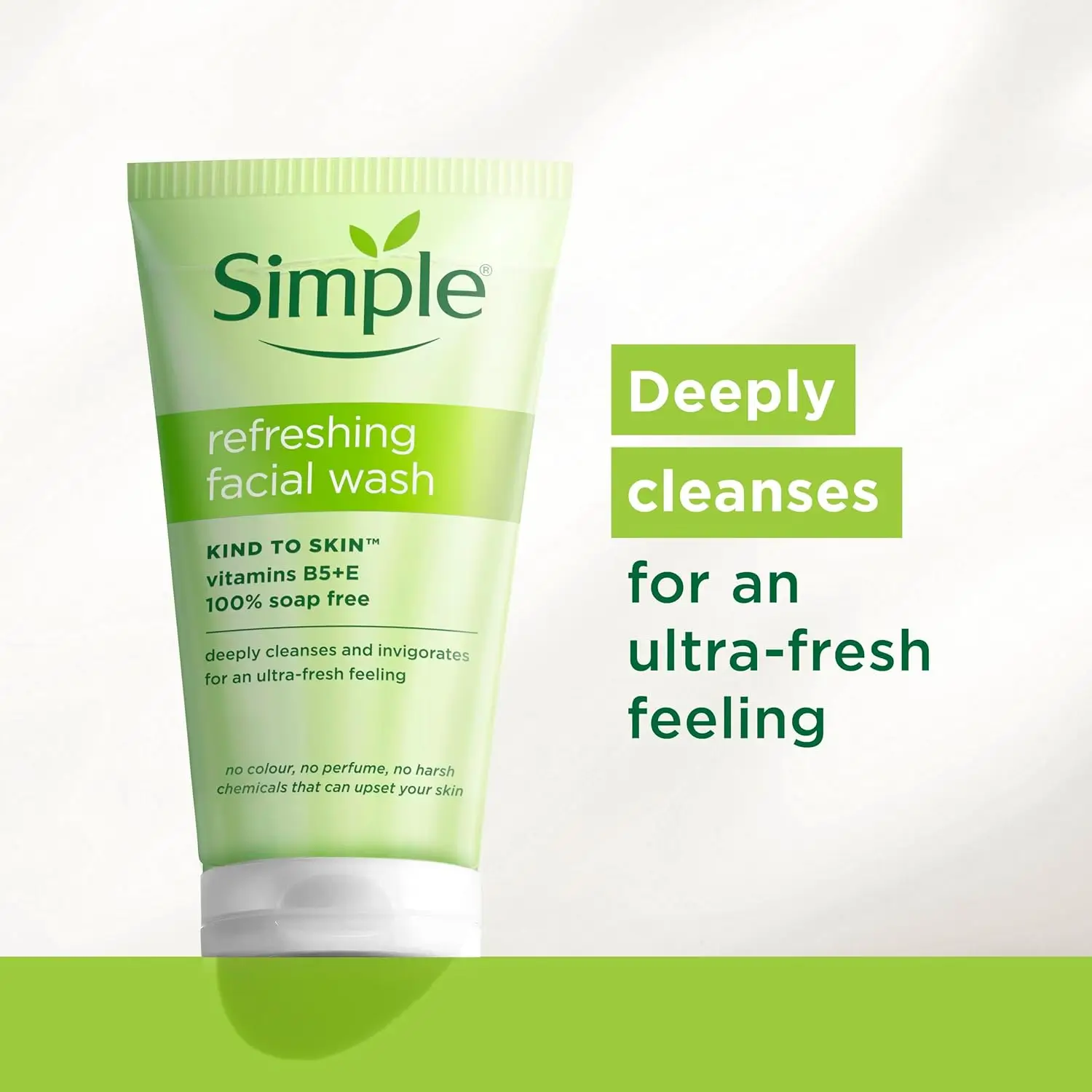 SIMPLE Refreshing Facial Wash (150ml | Poland)