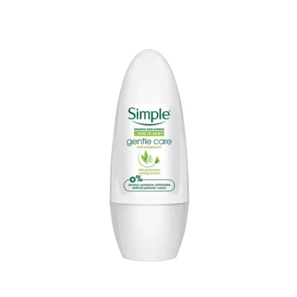 SIMPLE Gentle Care Anti-Perspirant Deodorant Roll-On (45ml | Indonesia)