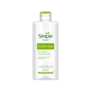 SIMPLE Kind to Skin Micellar Cleansing Water (200ml | Poland)