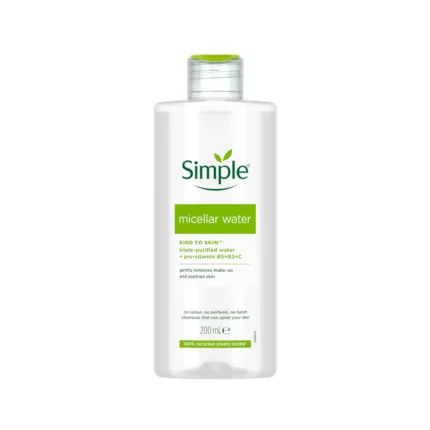 SIMPLE Kind to Skin Micellar Cleansing Water (200ml | Poland)