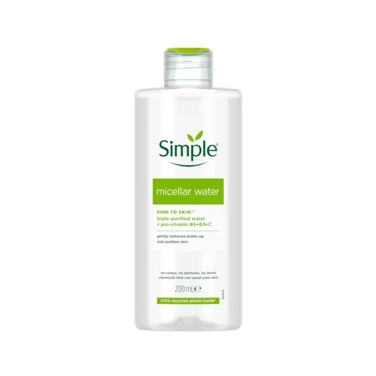 SIMPLE Kind to Skin Micellar Cleansing Water (200ml | Poland)