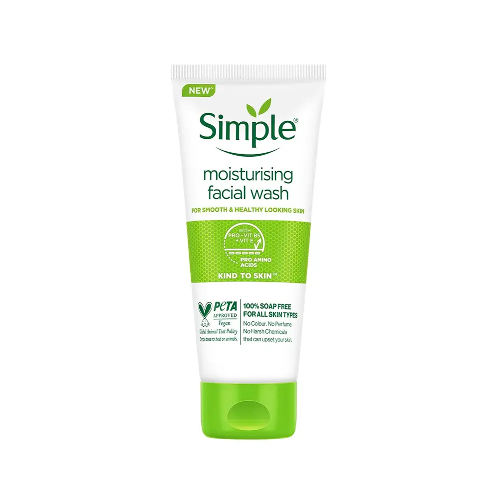 SIMPLE Moisturising Facial Wash (125ml | India)