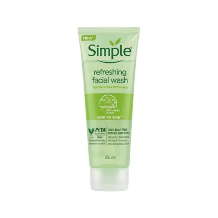 SIMPLE Refreshing Facial Wash (125ml | India)