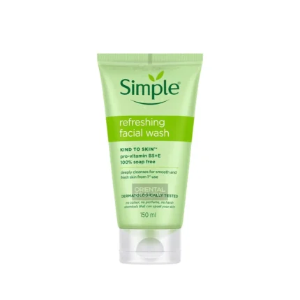 SIMPLE Refreshing Facial Wash (150ml | India)
