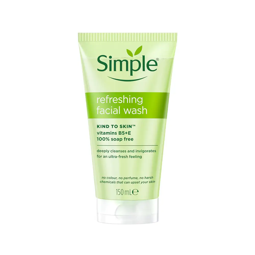 SIMPLE Refreshing Facial Wash (150ml | Poland)