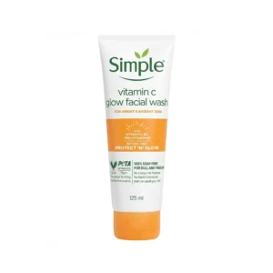 SIMPLE Vitamin C Glow Facial Wash (125ml | India)