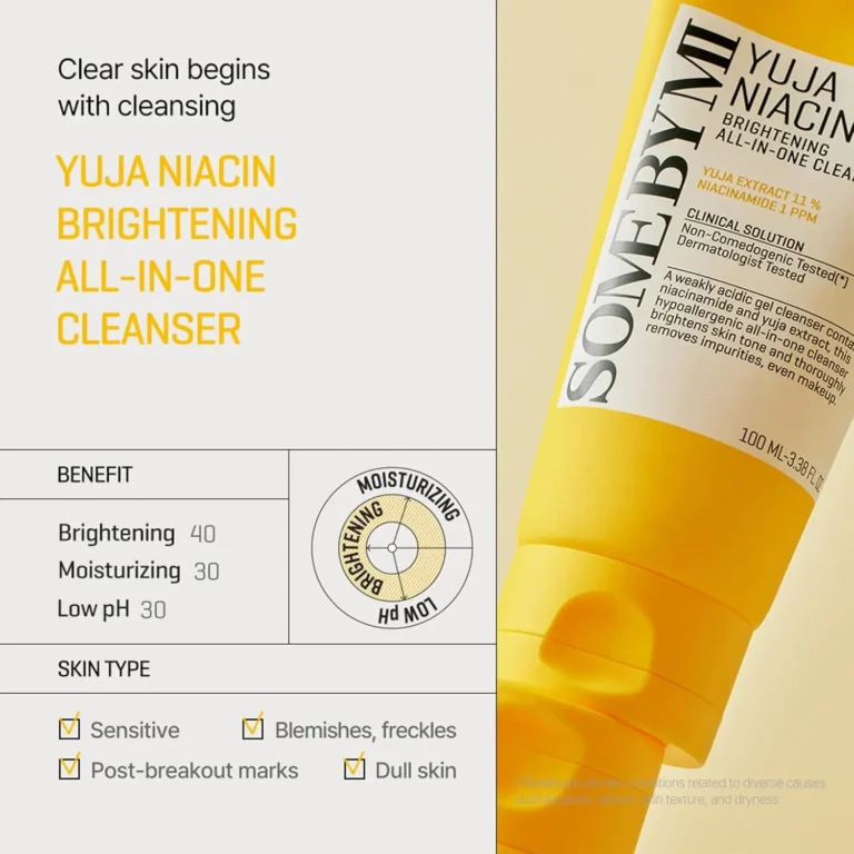 SOME BY MI Yuja Niacin Brightening All in One Cleanser