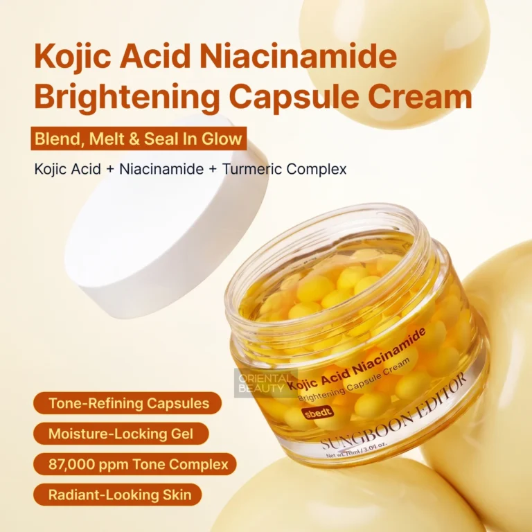 SUNGBOON EDITOR Kojic Acid Niacinamide Brightening Capsule Cream 50ml