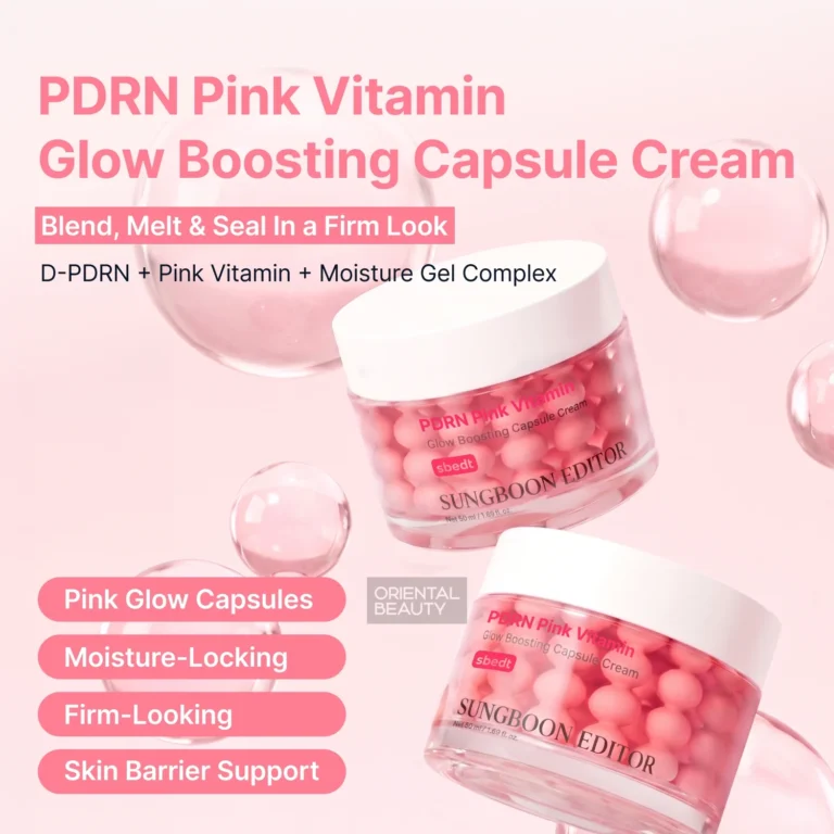 SUNGBOON EDITOR PDRN Pink Vitamin Glow Boosting Capsule Cream 50ml