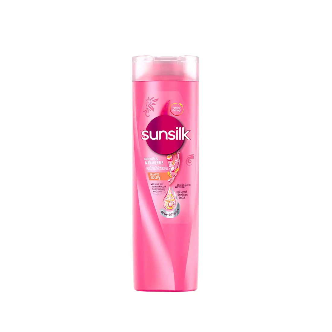 SUNSILK Smooth and Manageable Shampoo 300ml – Thailand