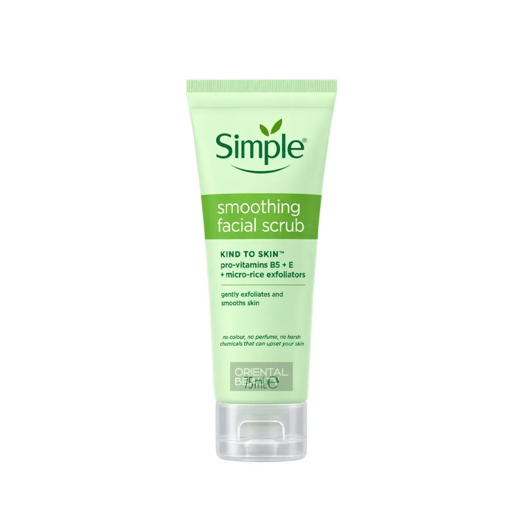 Simple Kind to Skin Smoothing Facial Scrub 75ml