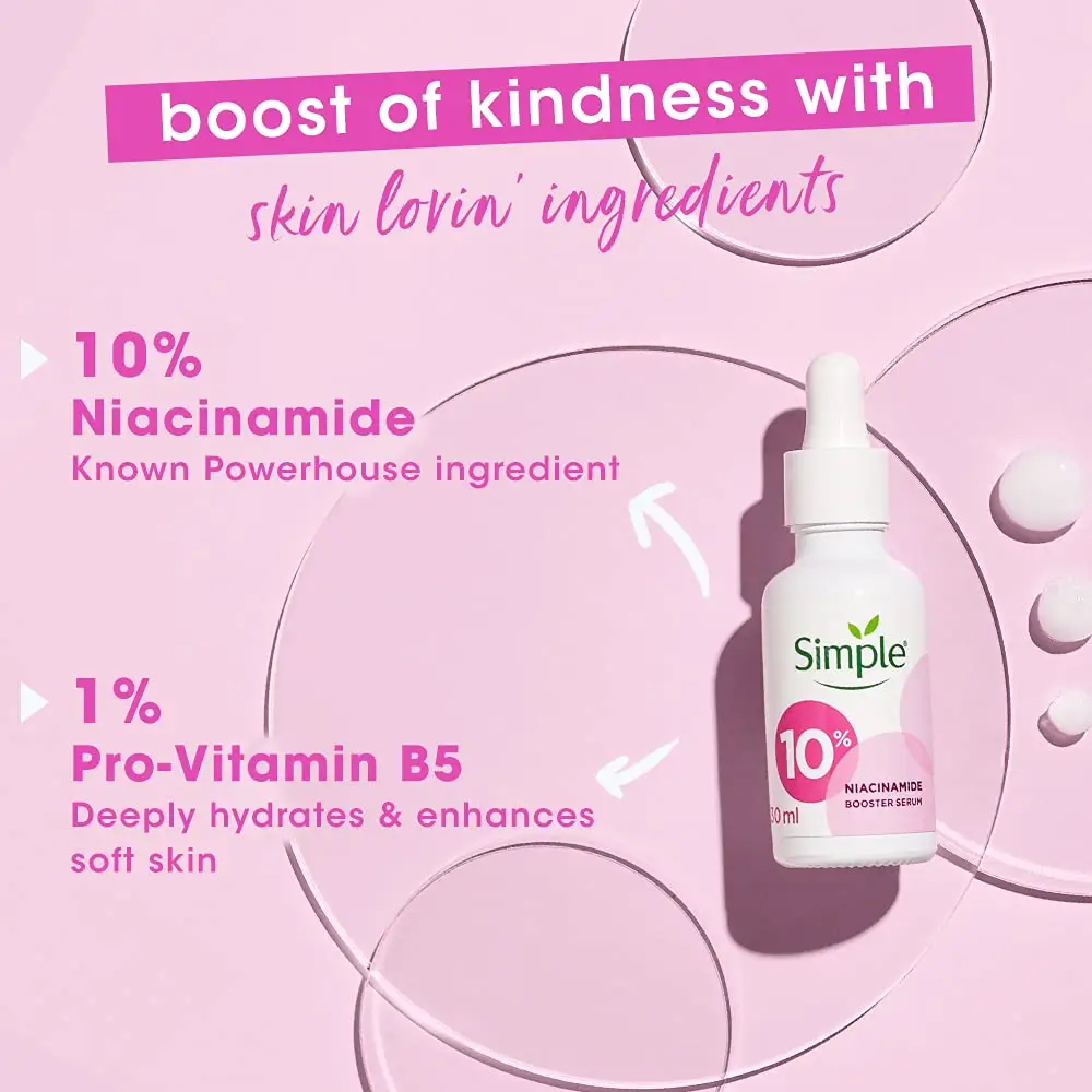 SIMPLE 10% Niacinamide Booster Serum – India