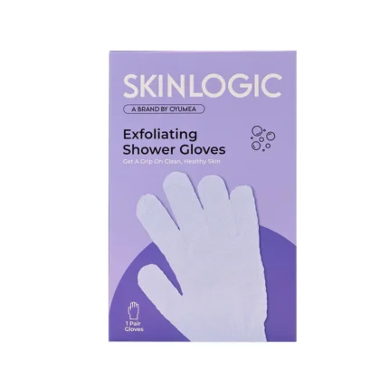 Skinlogic Exfoliating Shower Gloves (1 Pair | Purple)