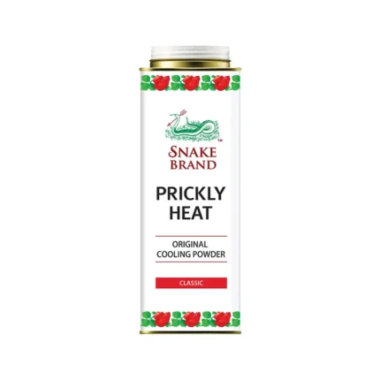 Snake Brand Prickly Heat Original Cooling Powder Classic (280g | Thailand)