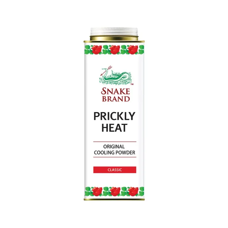 Snake Brand Prickly Heat Original Cooling Powder Classic (280g | Thailand)