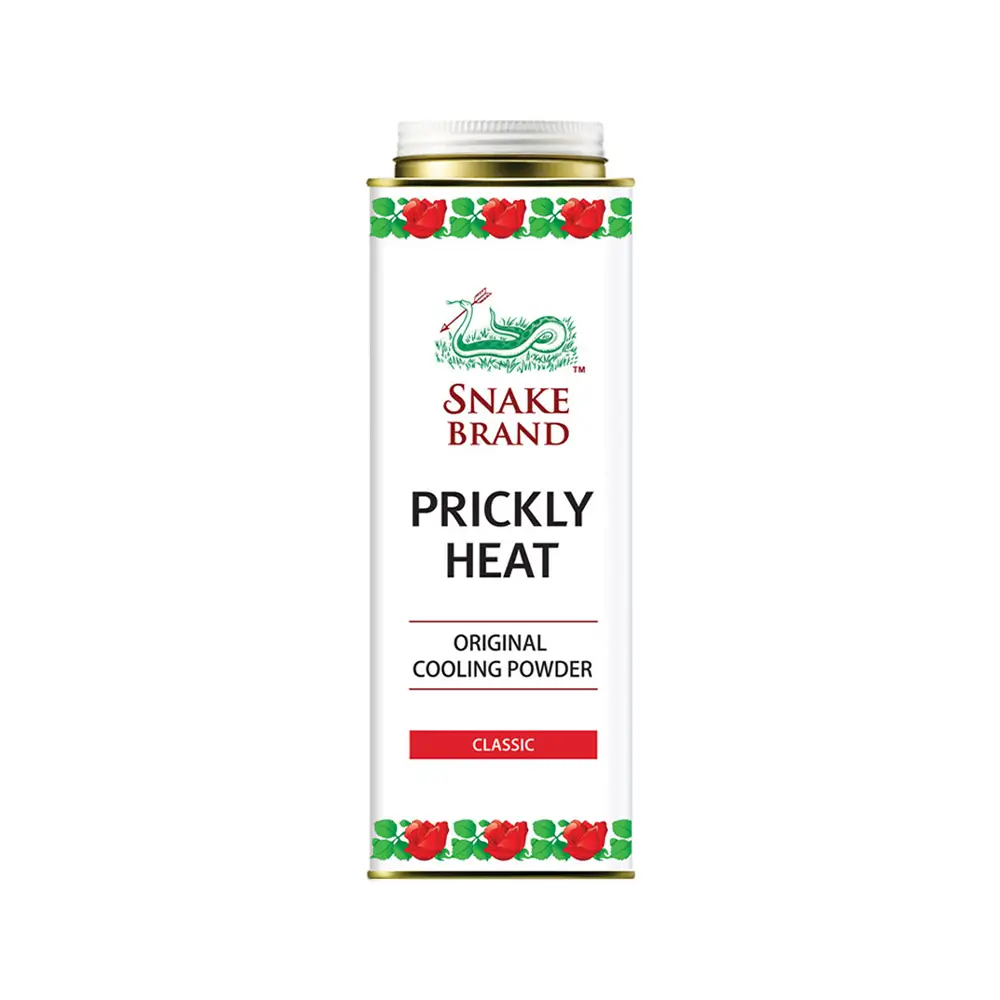 Snake Brand Prickly Heat Original Cooling Powder Classic (280g | Thailand)