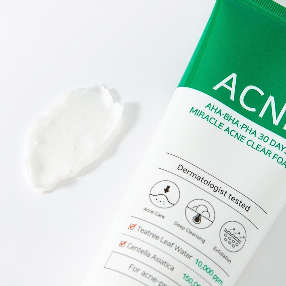 SOME BY MI AHA BHA PHA 30 Days Miracle Acne Clear Foam