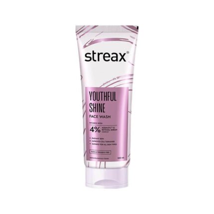 Streax Youthful Shine Face Wash (100ml | India)