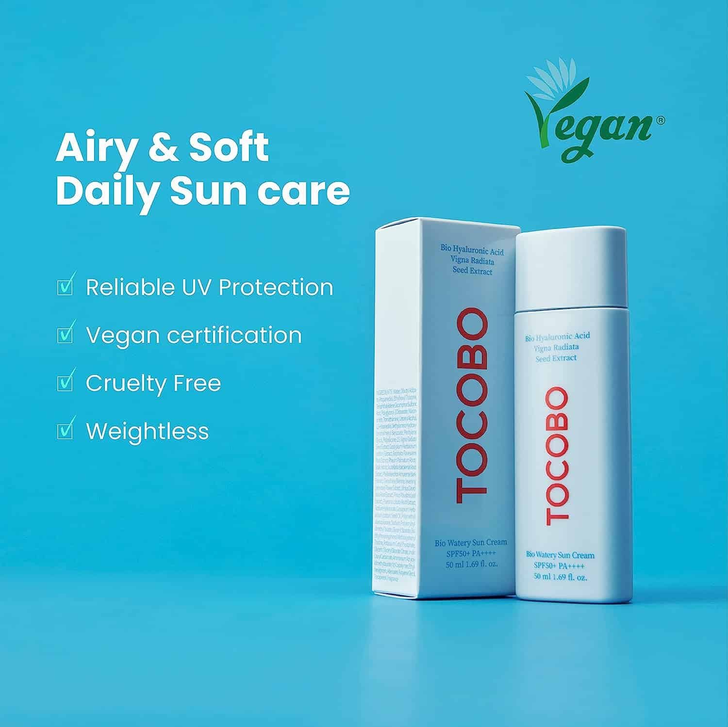 TOCOBO Bio Watery Sun Cream