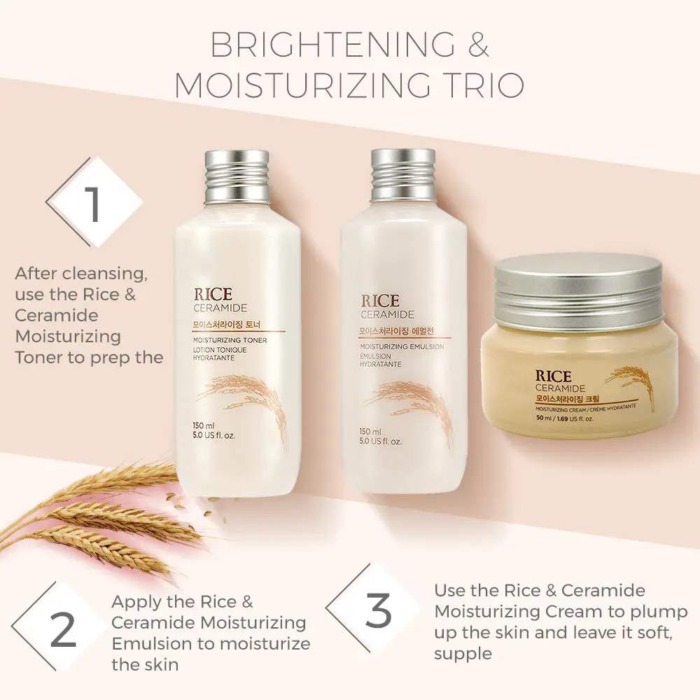 THE FACE SHOP Rice Ceramide Moisturizing Toner