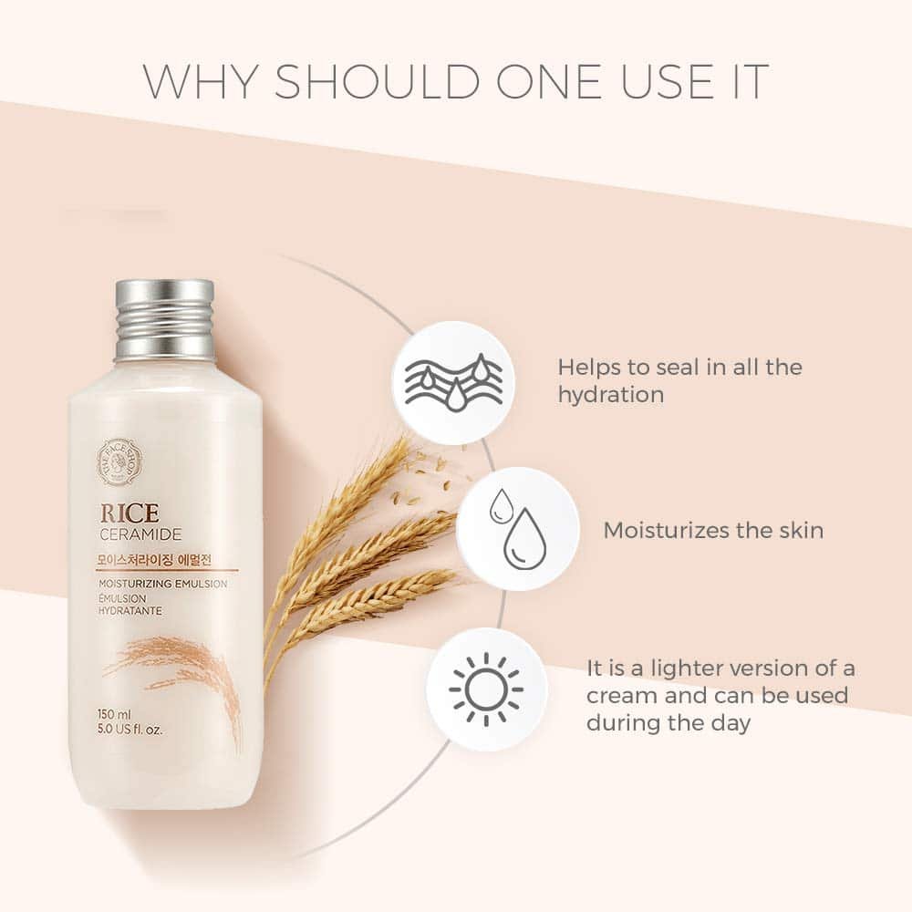 THE FACE SHOP Rice Ceramide Moisturizing Emulsion