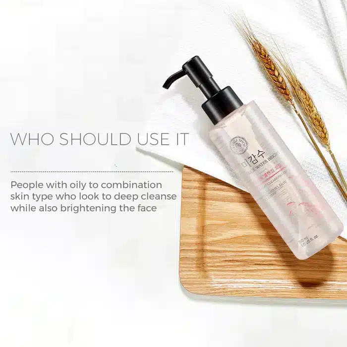 THE FACE SHOP Rice Water Bright Light Cleansing Oil