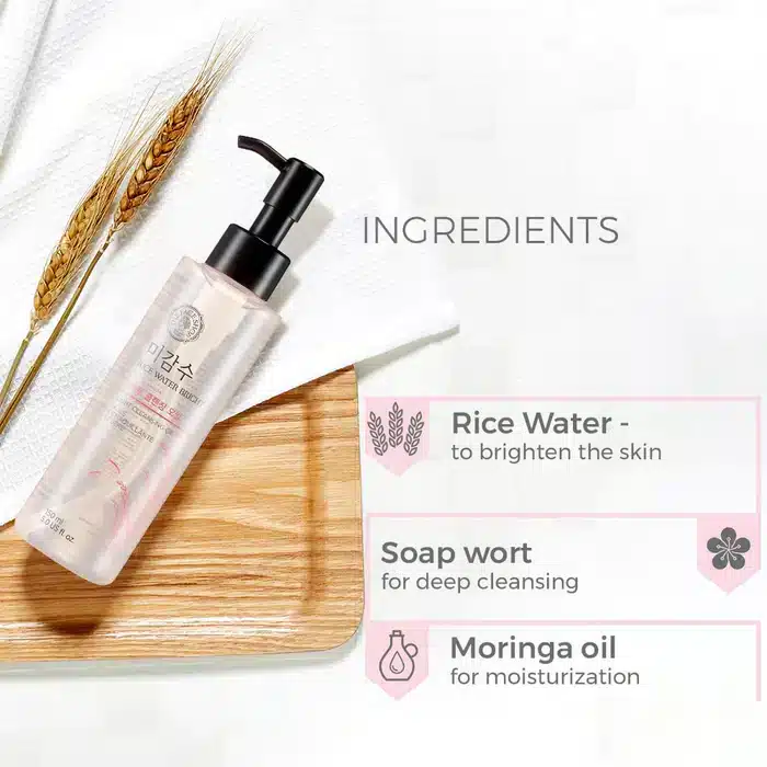 THE FACE SHOP Rice Water Bright Light Cleansing Oil