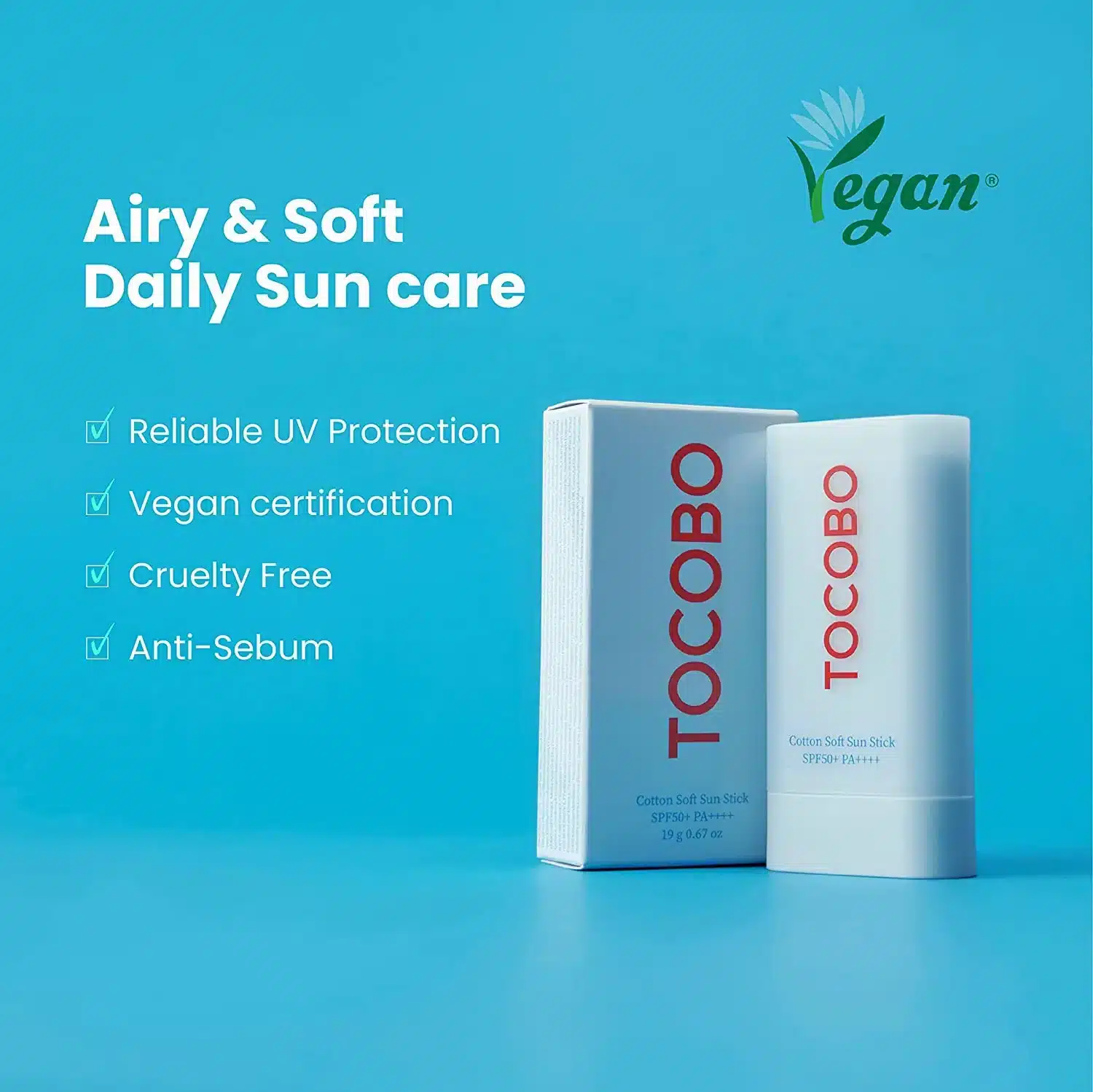 TOCOBO Cotton Soft Sun Stick