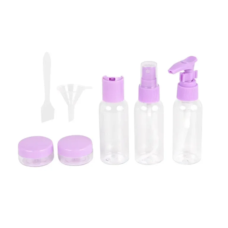Travel Bottle Set 7 in 1 – Purple