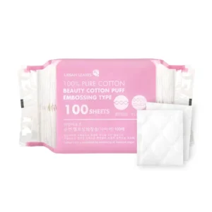 URBAN LEAVES Pure Cotton Pad Embossed