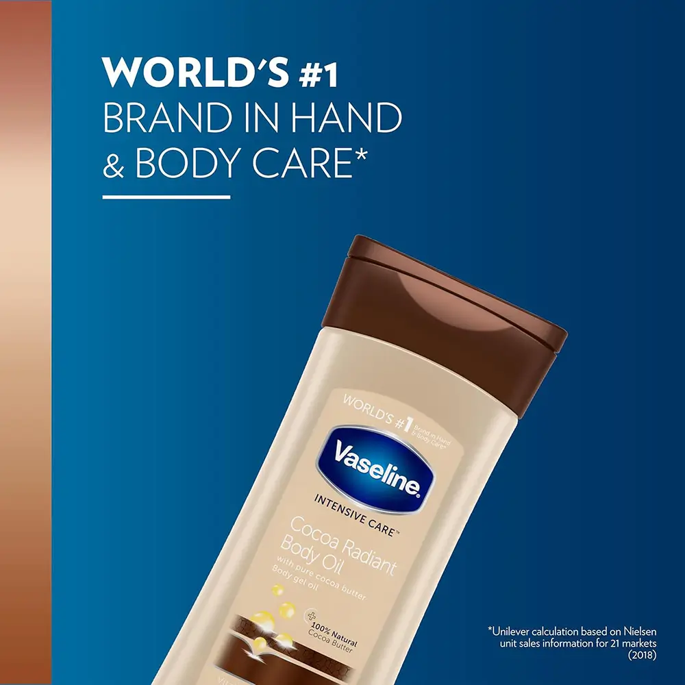 VASELINE Intensive Care Cocoa Radiant Body Oil – Poland