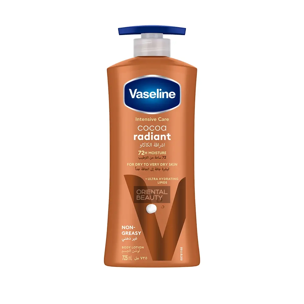 VASELINE Intensive Care Cocoa Radiant Body Lotion (725ml | Egypt)