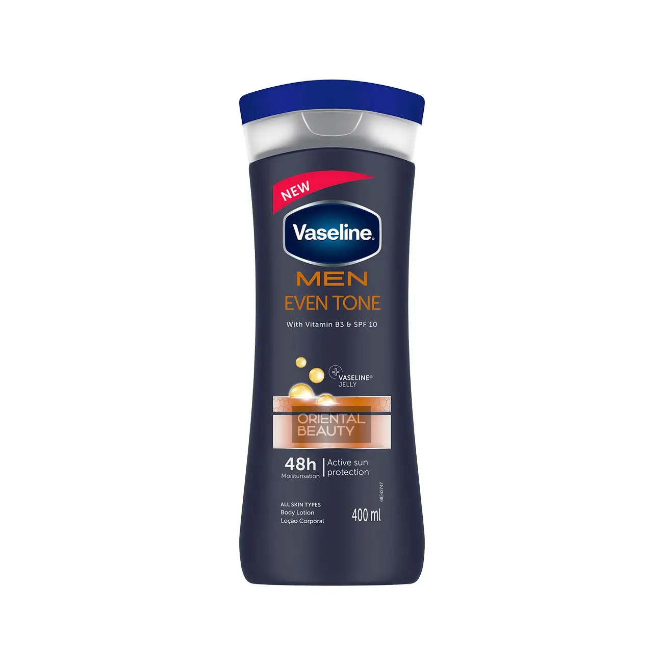 VASELINE Men Even Tone Body Lotion With Vitamin B3 & SPF 10 (400ml | South Africa)