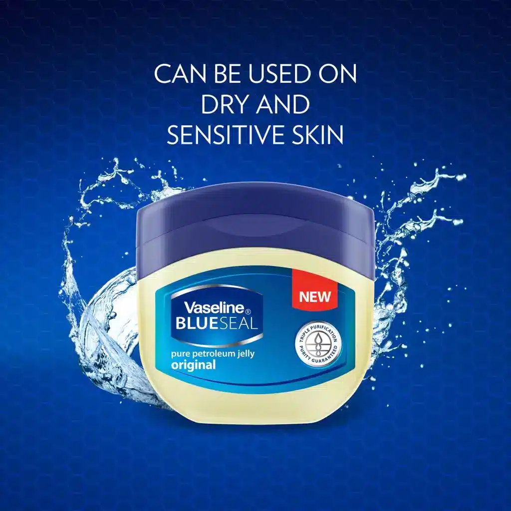VASELINE Blueseal Pure Petroleum Jelly Original (250ml | South Africa)