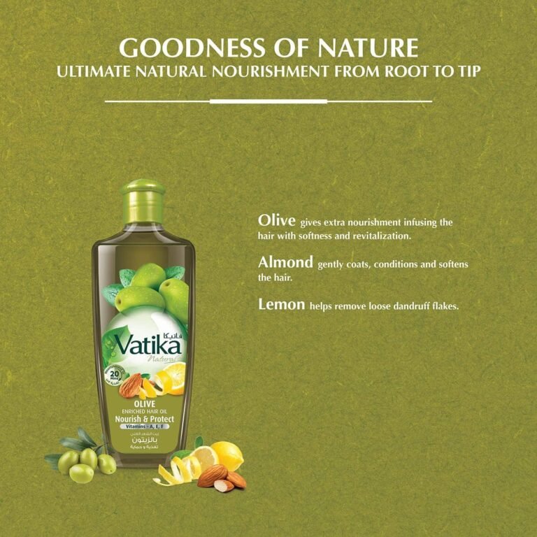 VATIKA NATURALS Olive Enriched Hair Oil 300ml