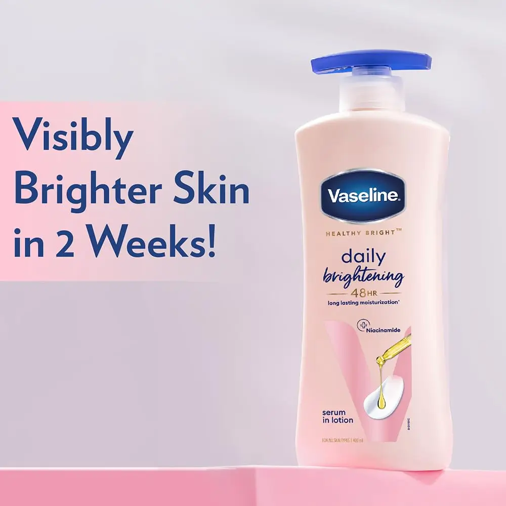 Vaseline Daily Brightening Body Lotion (400ml | India)