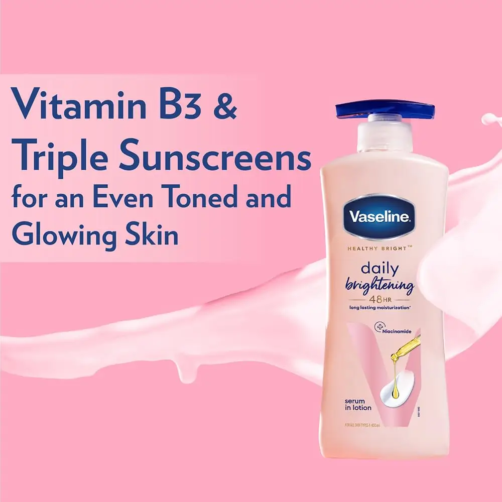 Vaseline Daily Brightening Body Lotion (400ml | India)