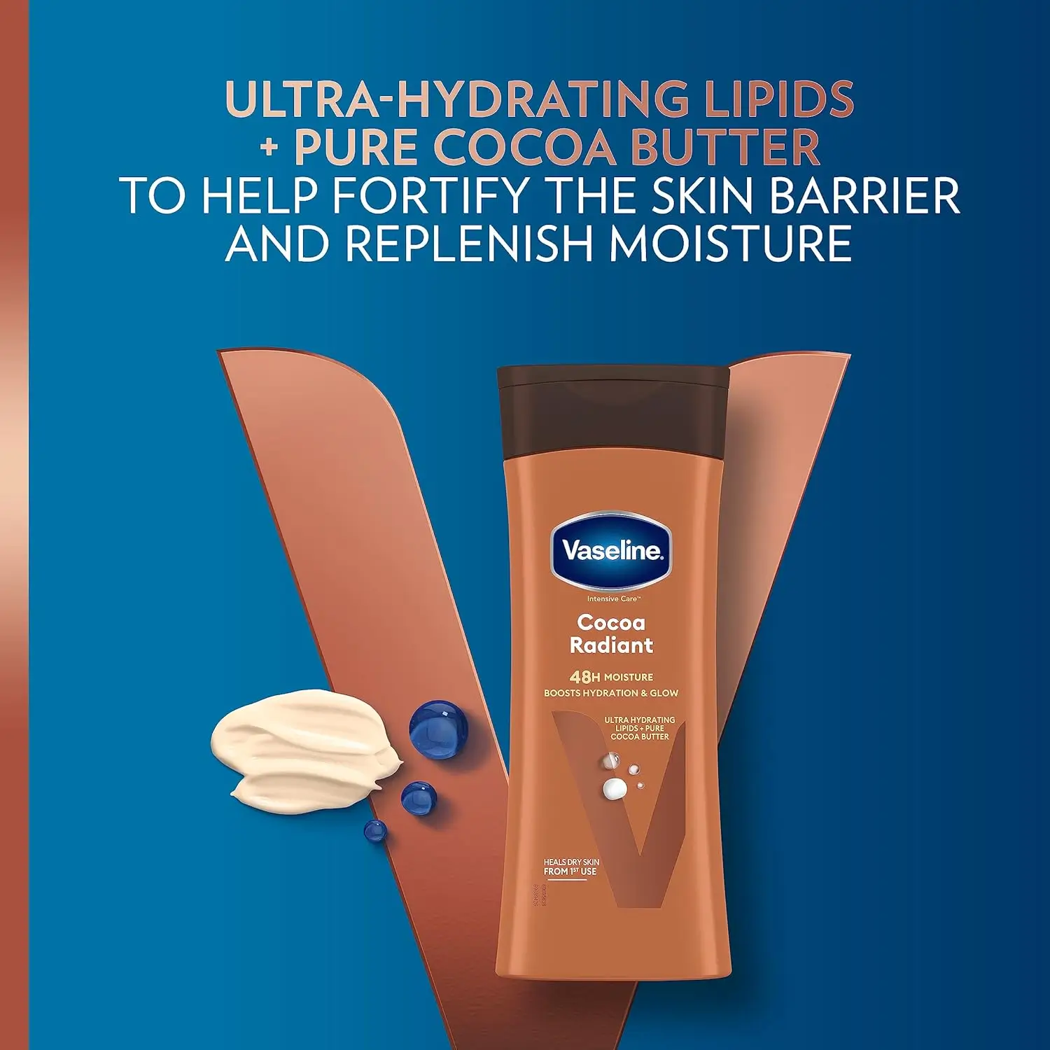 VASELINE Intensive Care Cocoa Radiant Body Lotion (200ml | Poland)