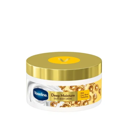 Vaseline Deep Moisture Silky Body Creme (180g | India)