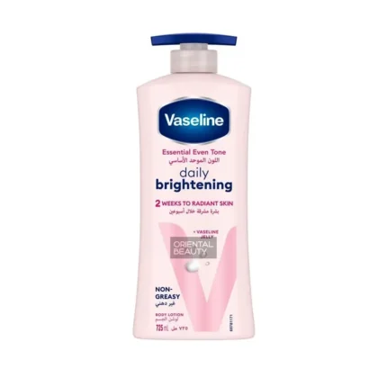 Vaseline Essential Even Tone Daily Brightening Body Lotion (725ml | Egypt)