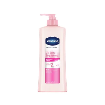 Vaseline Healthy Bright UV Extra Brightening GlutaGlow Lotion (400ml | Thailand)